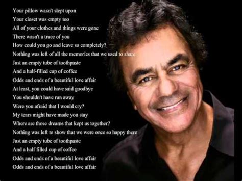 odds and ends lyrics|Johnny Mathis .